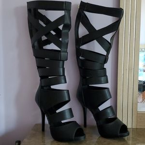 Sexy Gladiator Sandals/Heels in size 10.